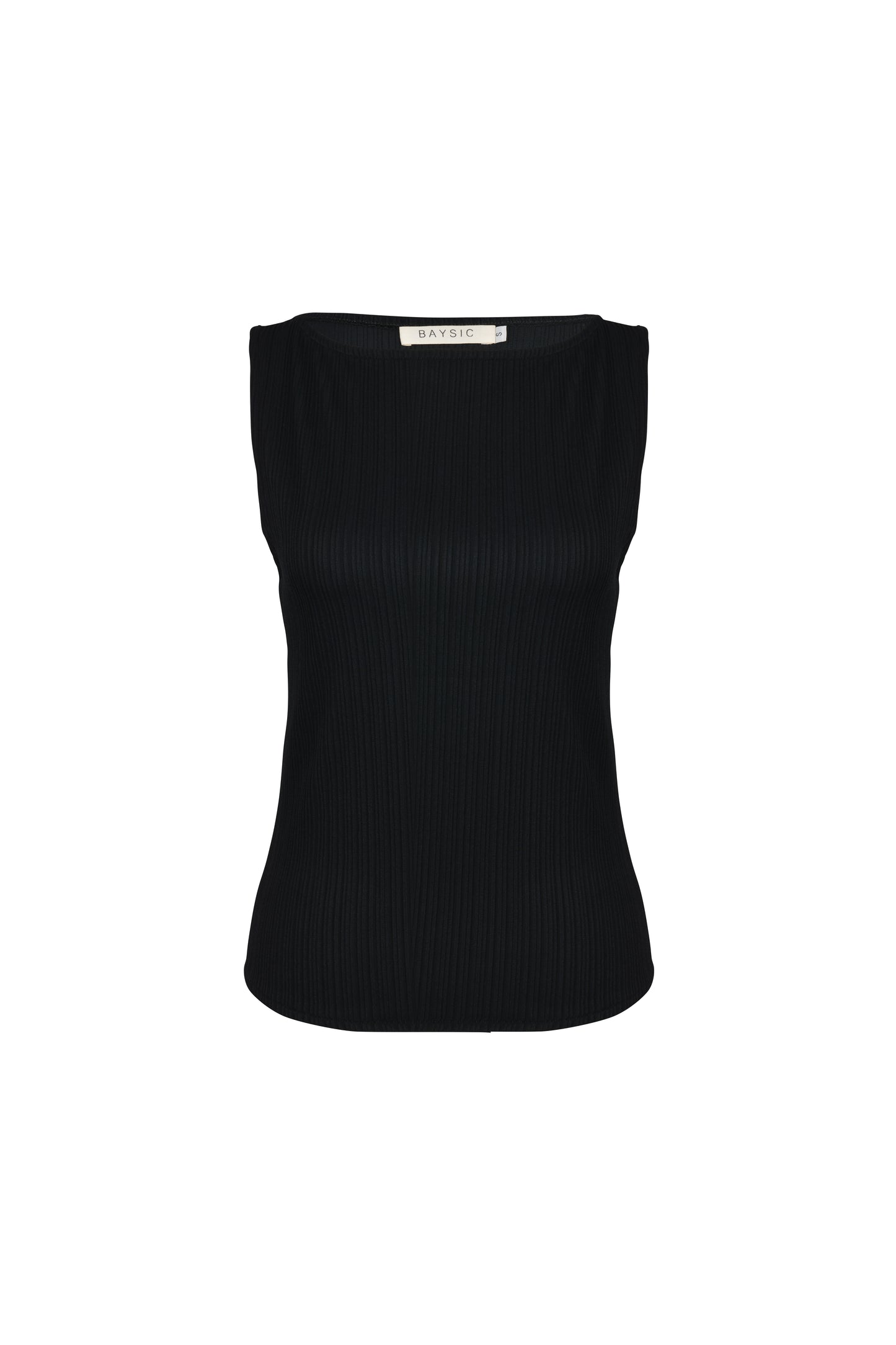 Pleated Boat Neck Top