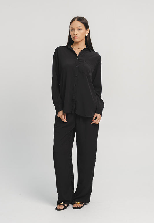 Pleated Loose Two Piece