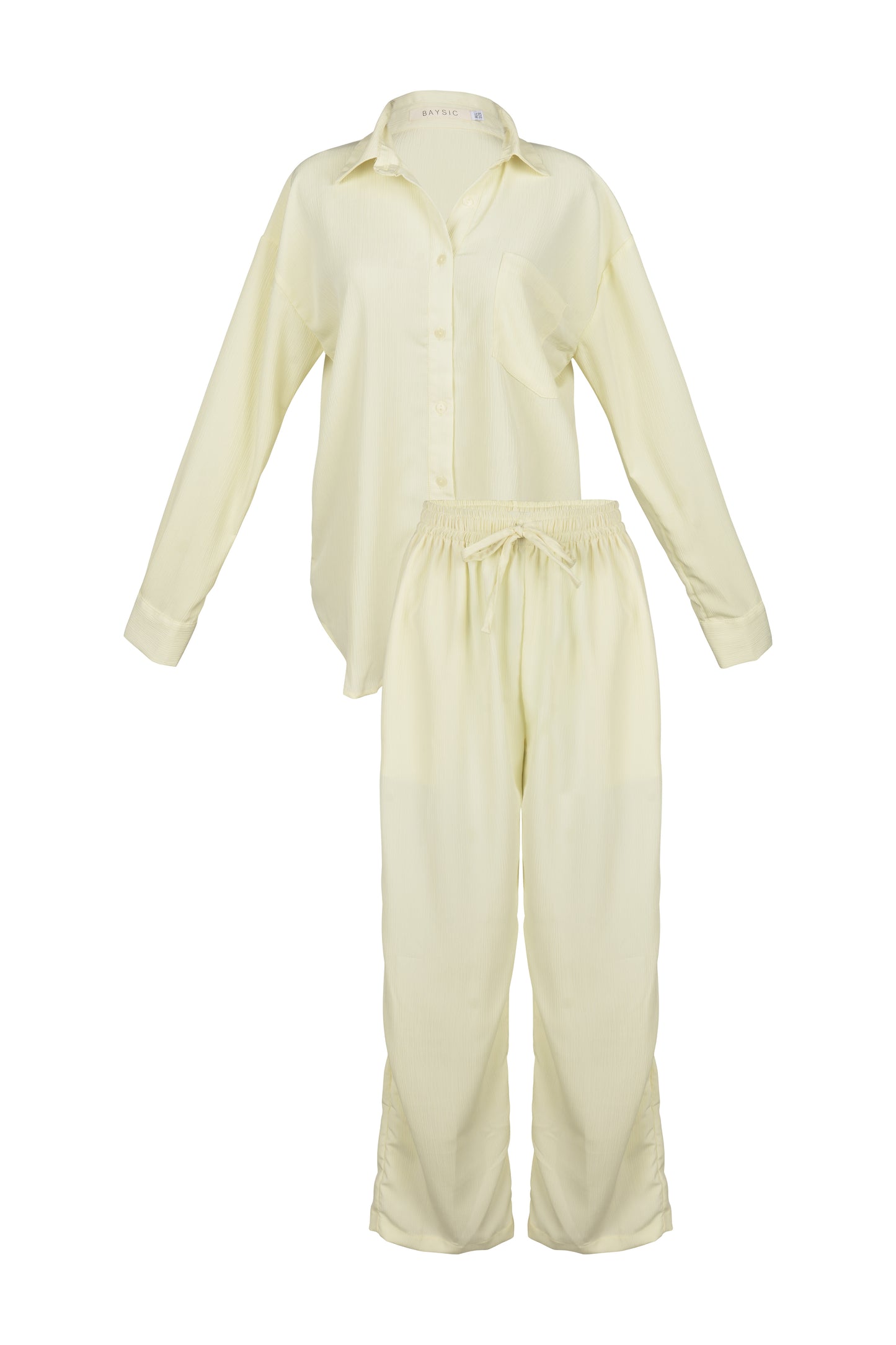 Pleated Loose Two Piece