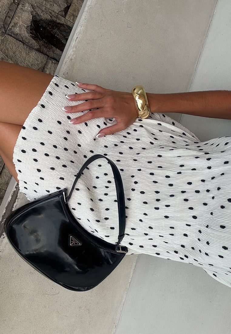 Polka Dot Mini Dress