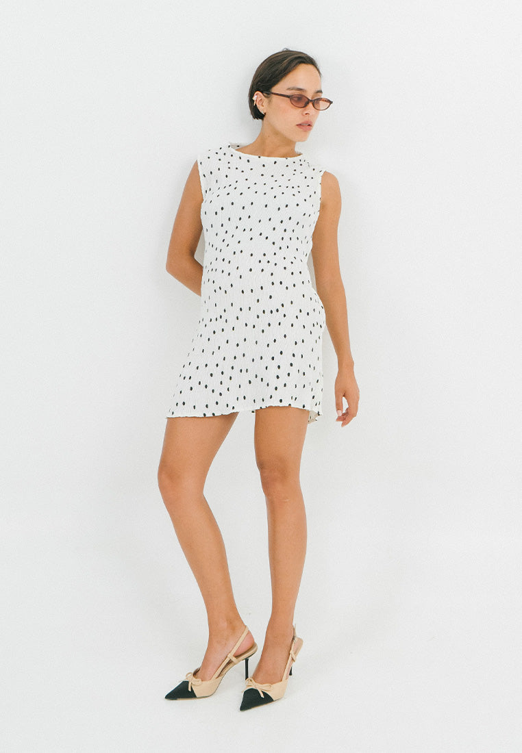 Polka Dot Mini Dress