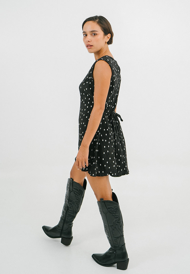 Polka Dot Mini Dress
