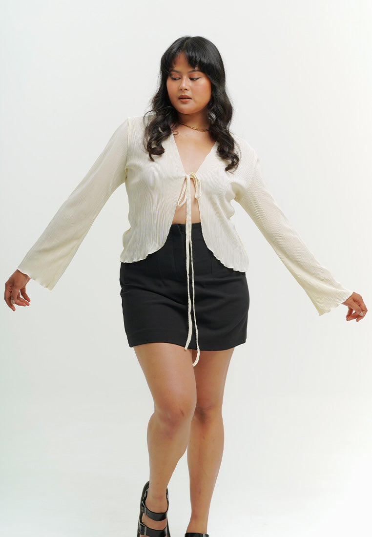 Sagittarius Tie Sleeve Top