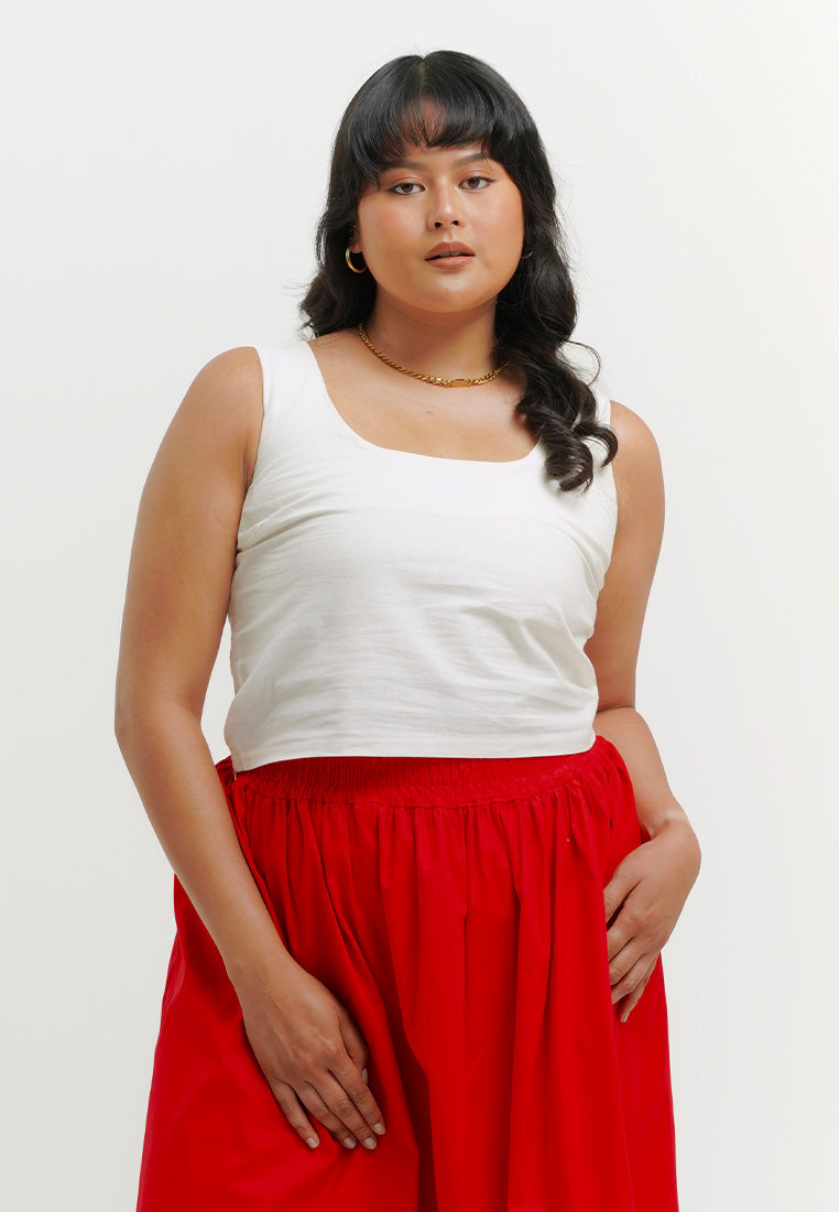 Scoop Linen Tank