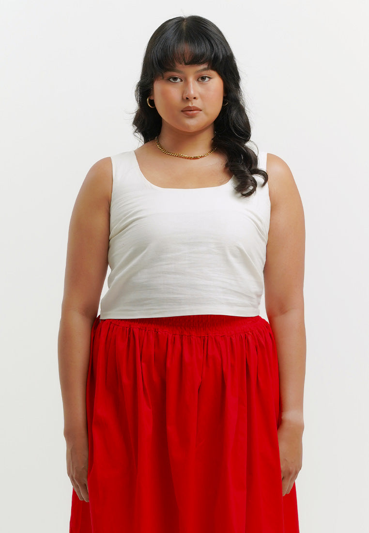 Scoop Linen Tank