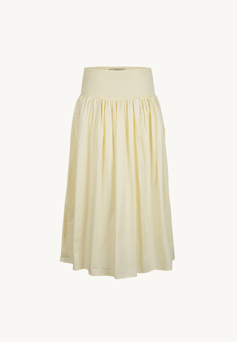 Smock Cotton Skirt