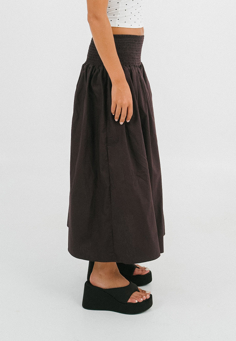 Smock Cotton Skirt