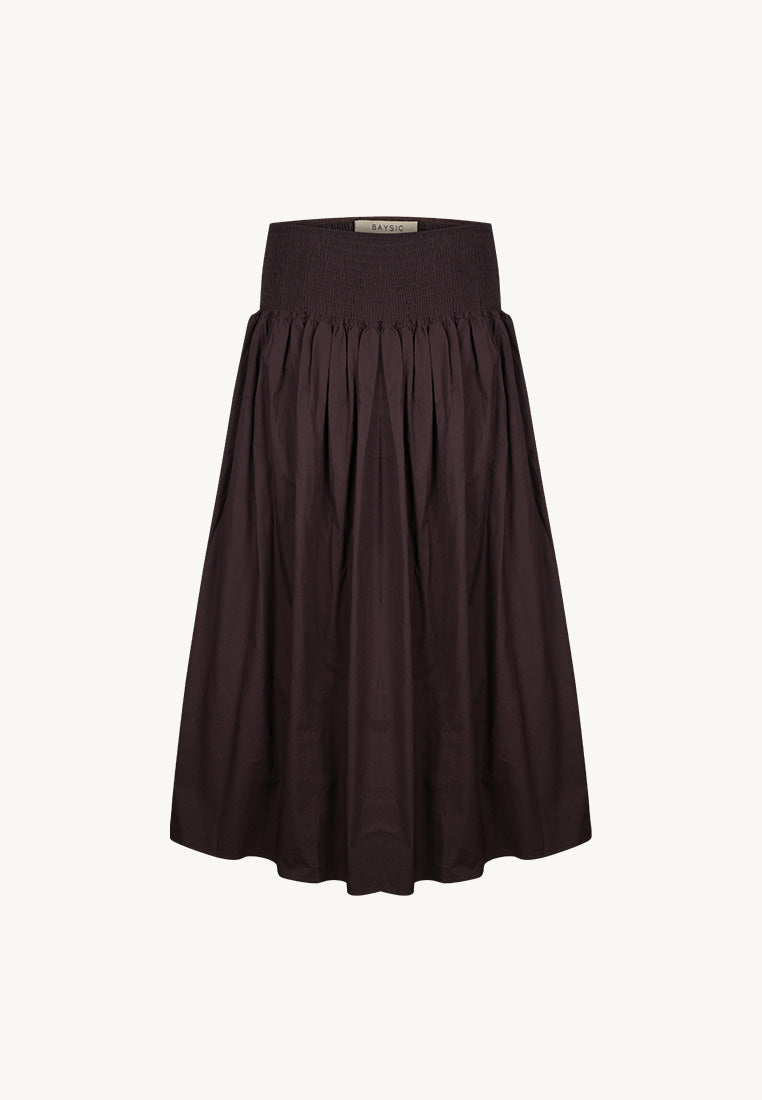 Smock Cotton Skirt