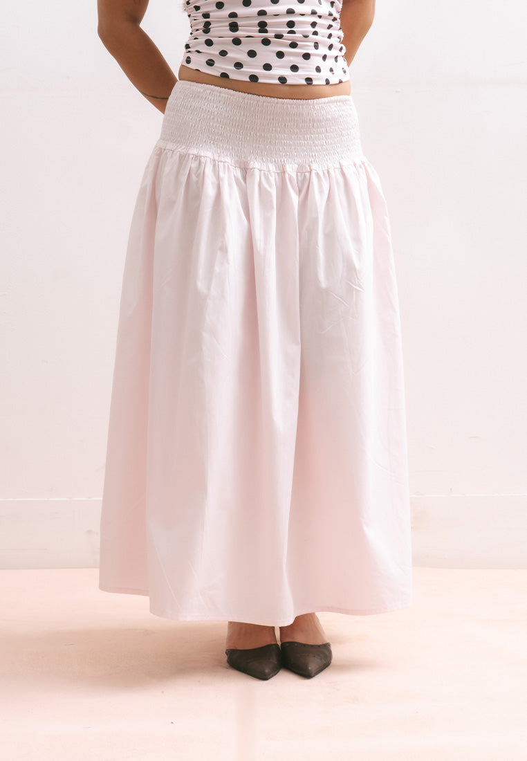 Smock Cotton Skirt