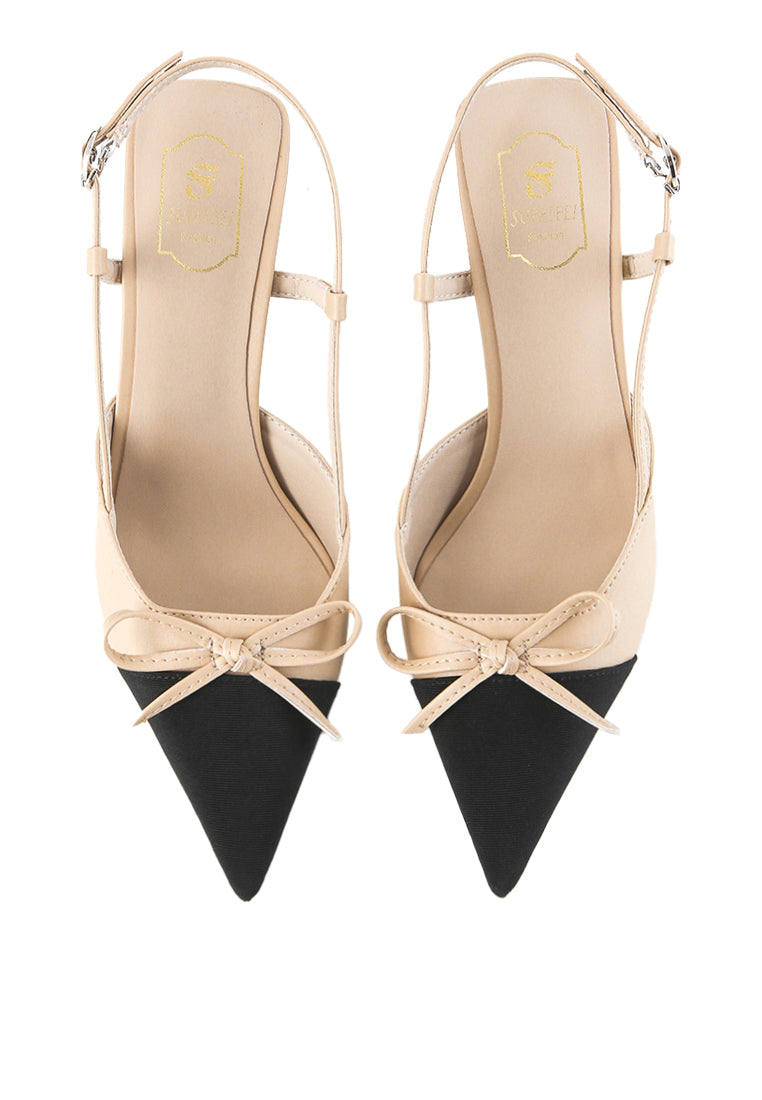 Sweet Pointed Slingback Heels