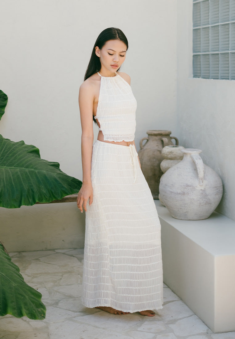 Virgo Shirred Set