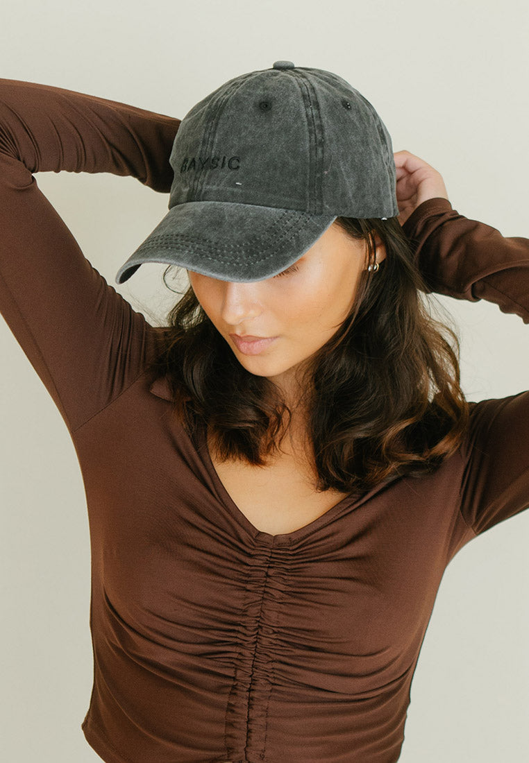 Washed Baysic Cap